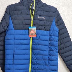 NWT Columbia boys puffer hooded jacket in size L